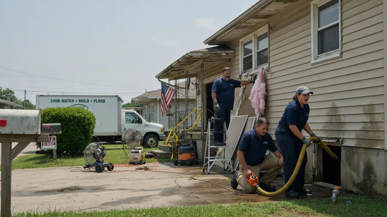 Water Damage Repair in Garden Plain, KS near me